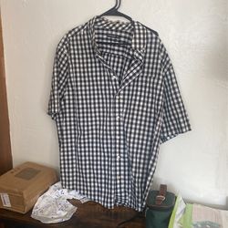 2xl Short Sleeve Black And White 
