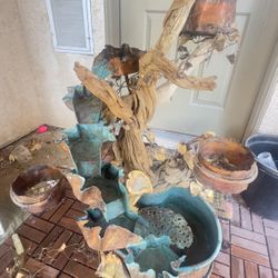 Custom Driftwood Cascade Waterfall 