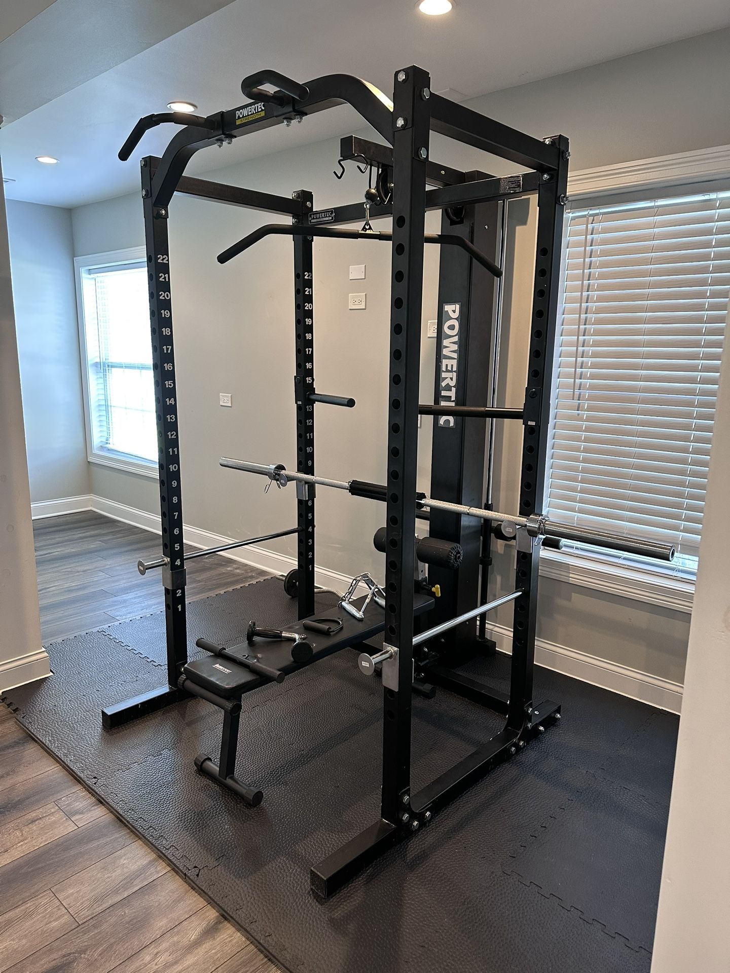 POWERTEC Weightlifting Rack