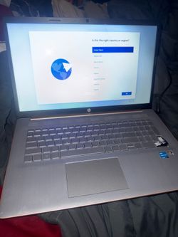 HP touchscreen labtop