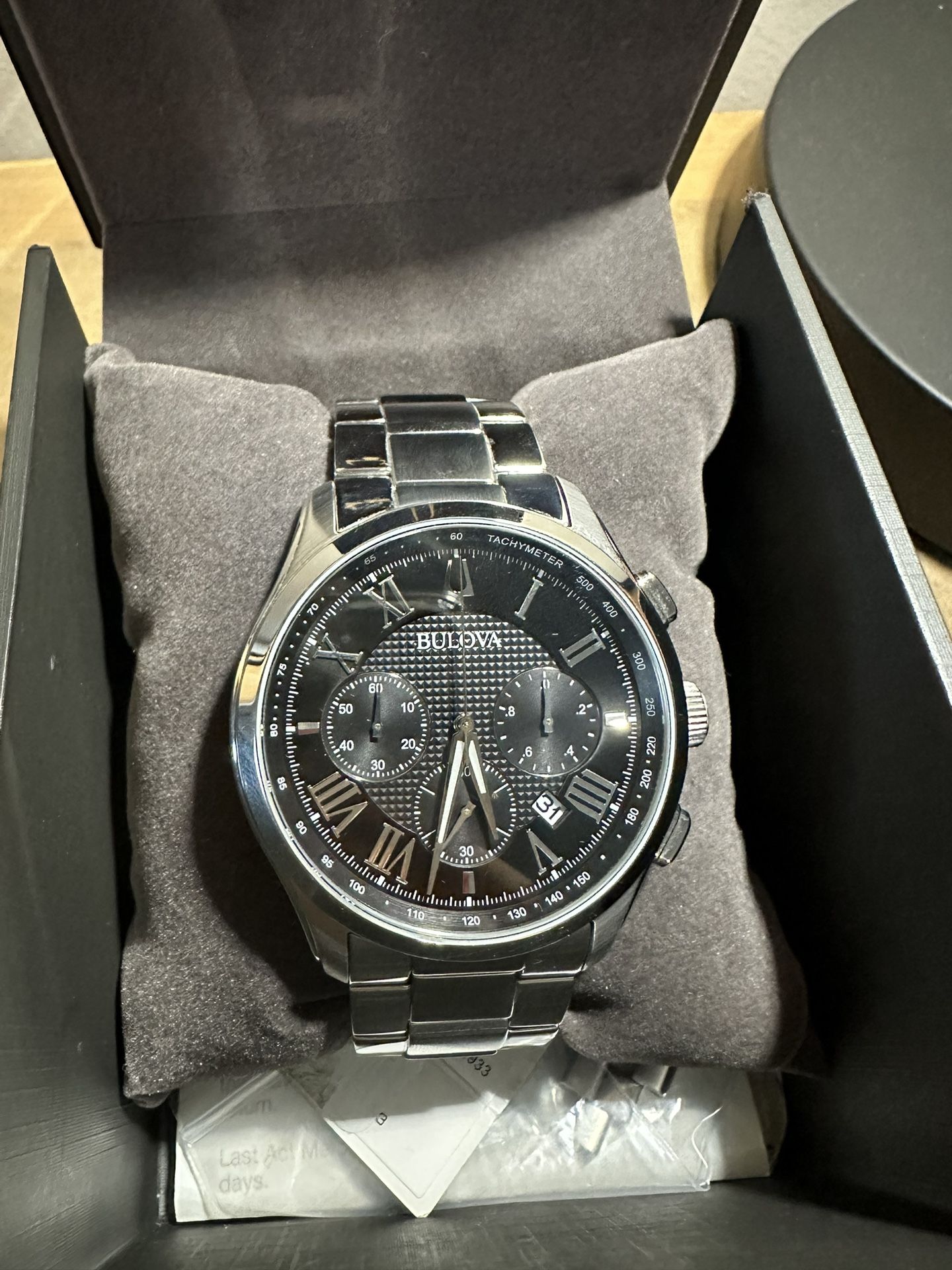 Men's Chronograph Wilton Stainless Steel Bracelet Watch