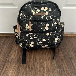Petunia Pickle Bottom Mickey Mouse Disney Diaper Bag Black & White