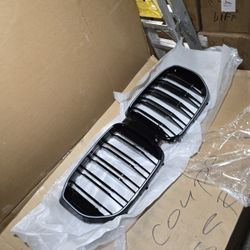 BMW X5 X6 LED grille Lights up DRL for G05 G06 F95 F96 Lci 2024-2026 x5m x6m