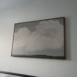 Plein Air Painting of Clouds