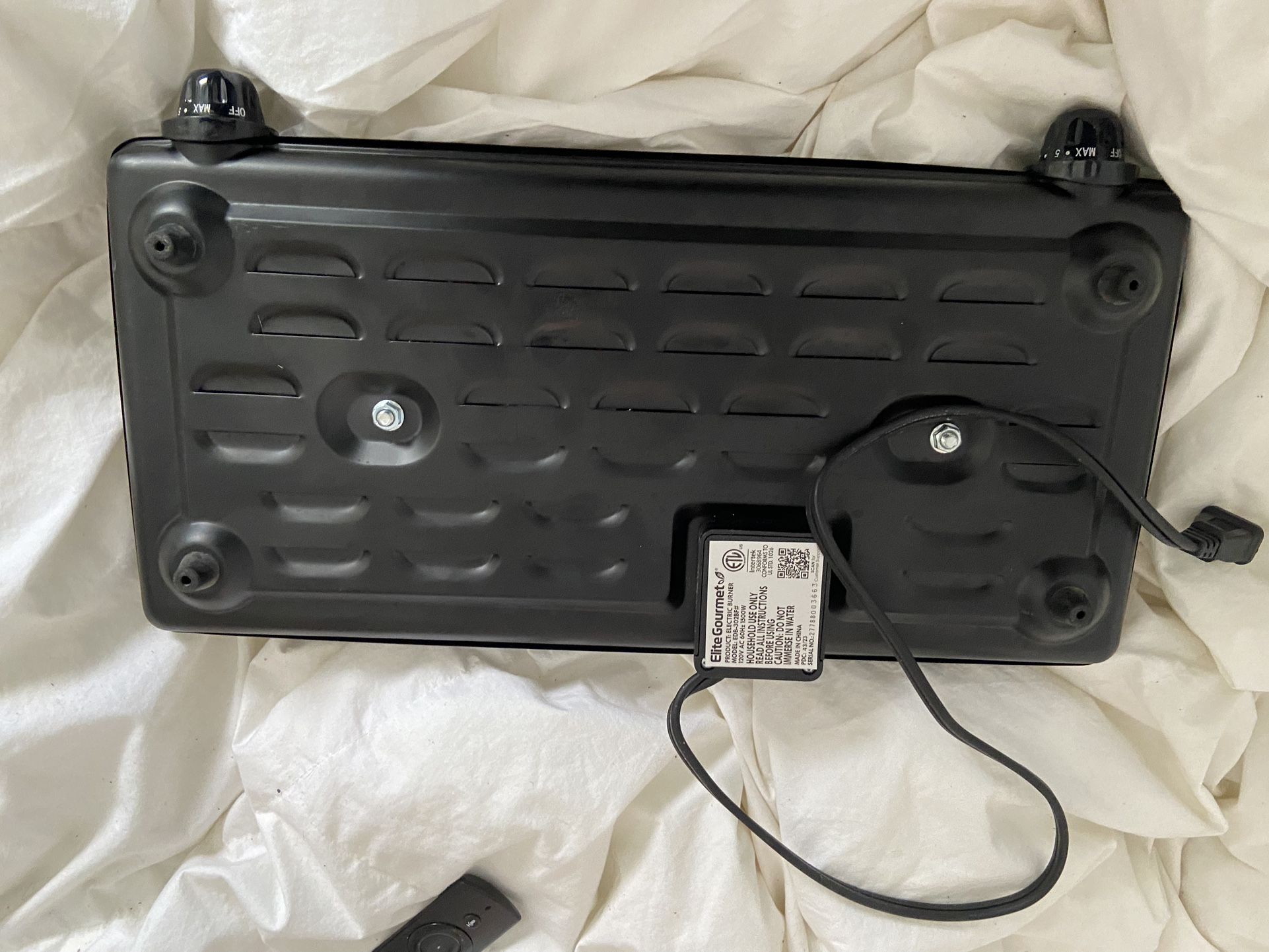 Portable Double Burner