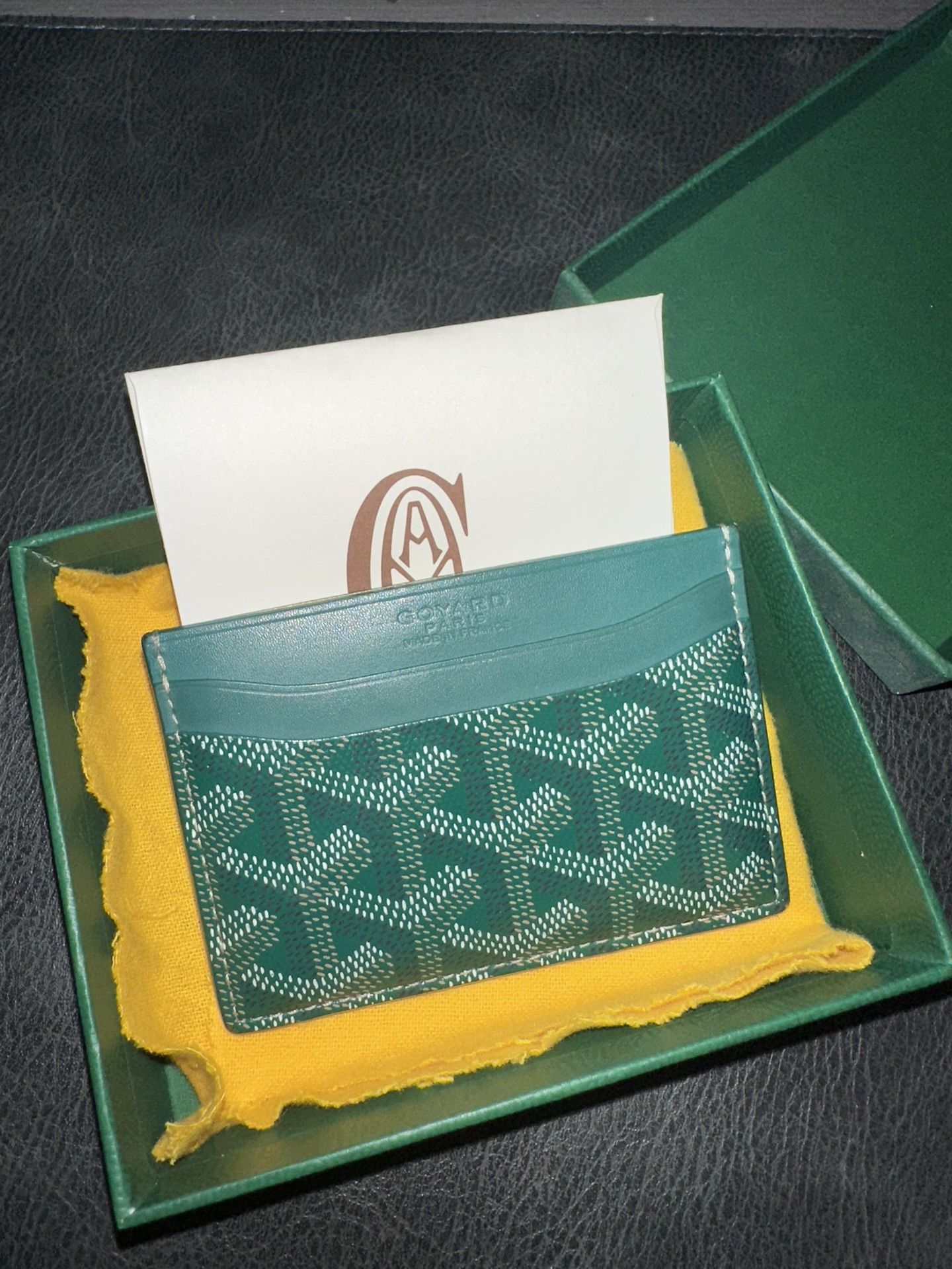 Goyard Card Holder Authentic