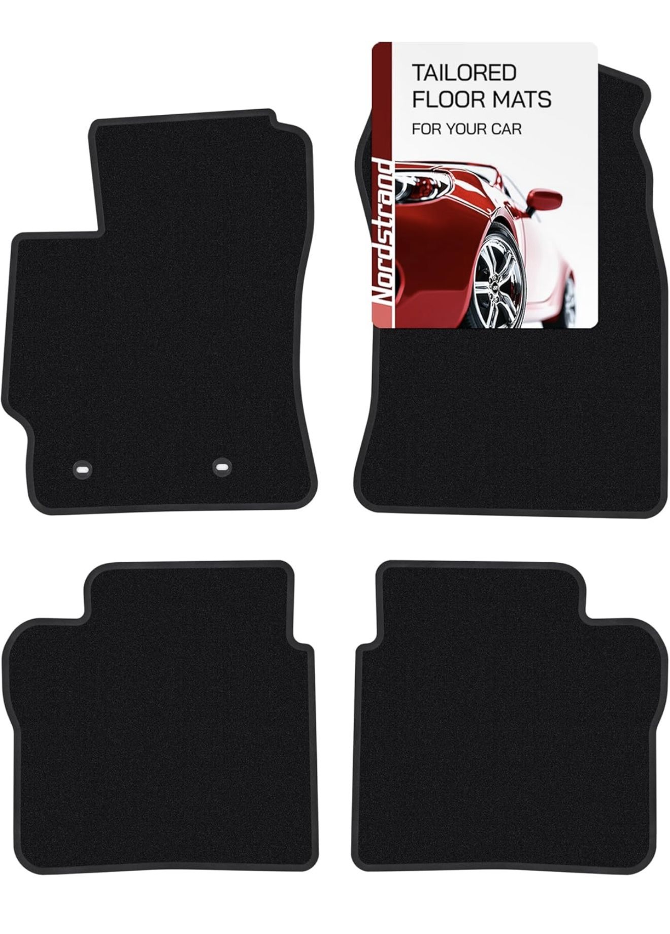 Floor Mats for Toyota Corolla 2012 2013 2014 2015 2016 2017 2018 - Custom 3D Fit