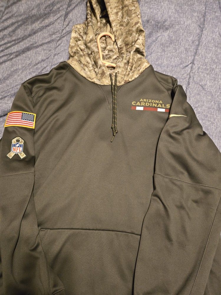 Arizona Cardinals Military USA Hoodie 