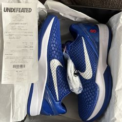 Kobe 6 Protro Dodgers Mens 9