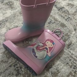 Kids Mermaid Rain Boots