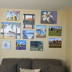 Wall Art Gallery: Acrylic Paintings
