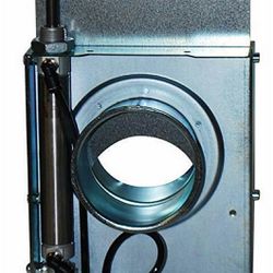 Self-Cleaning Blast Gate - Automatic (Pneumatic) Sealed UHMW - Sizes 3"-24" Prize Varies Per Size 