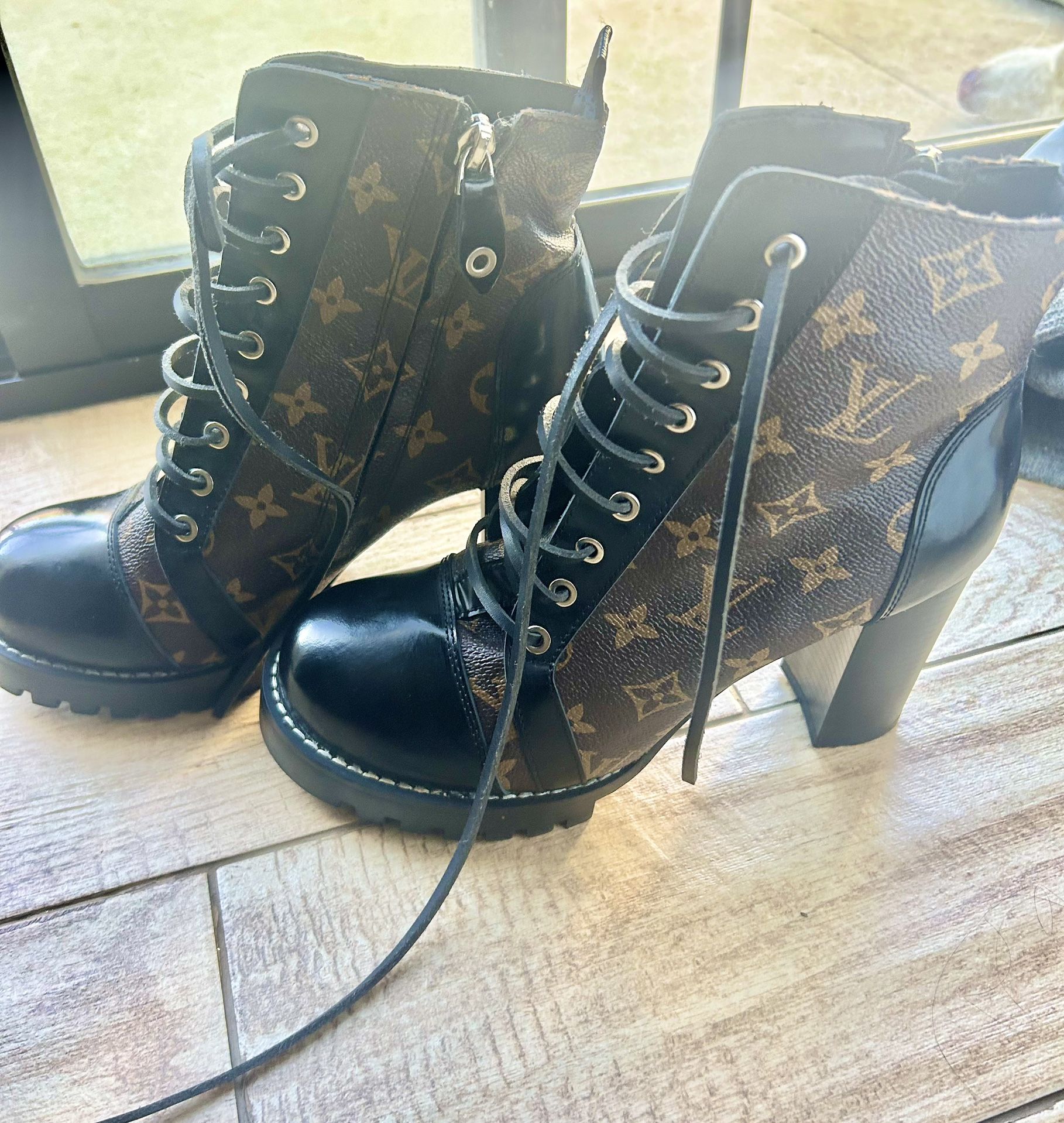 Louis Vuitton Monogram Ankle Boots