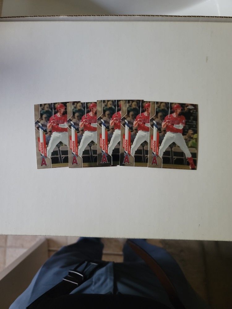 5 × 2020 TOPPS Update # U-200 Anthony Rendon Angel's Baseball Card