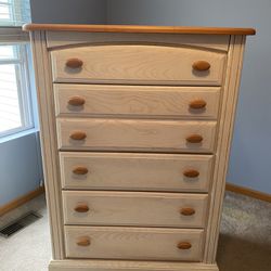 Solid White Oak Dresser