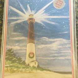 Santa At The Beach Holiday Cards With Envelopes 