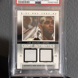 Tim Duncan basketball card