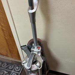 Silver Upright Vacuum Cleaner 
