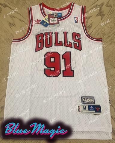 NEW Dennis Rodman Chicago Bulls Jersey # 91 Lakers 73/Pistons 10 / Bulls Jordan Last Dance