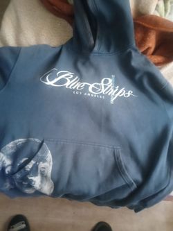 Blue Strips LA Hoodie