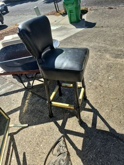 Leather Bar Chair