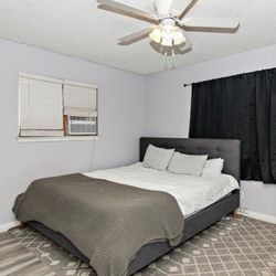 King Size Bed Frame W/Headboard