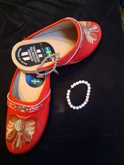 Red Clogs Svensk Fotriktig 
