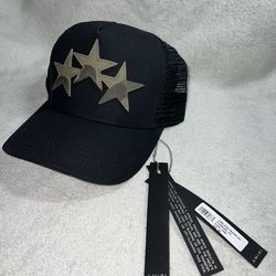Amiri Three Star Camo Hat