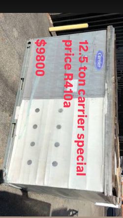 Carrier 12.5 ton package unit brand new