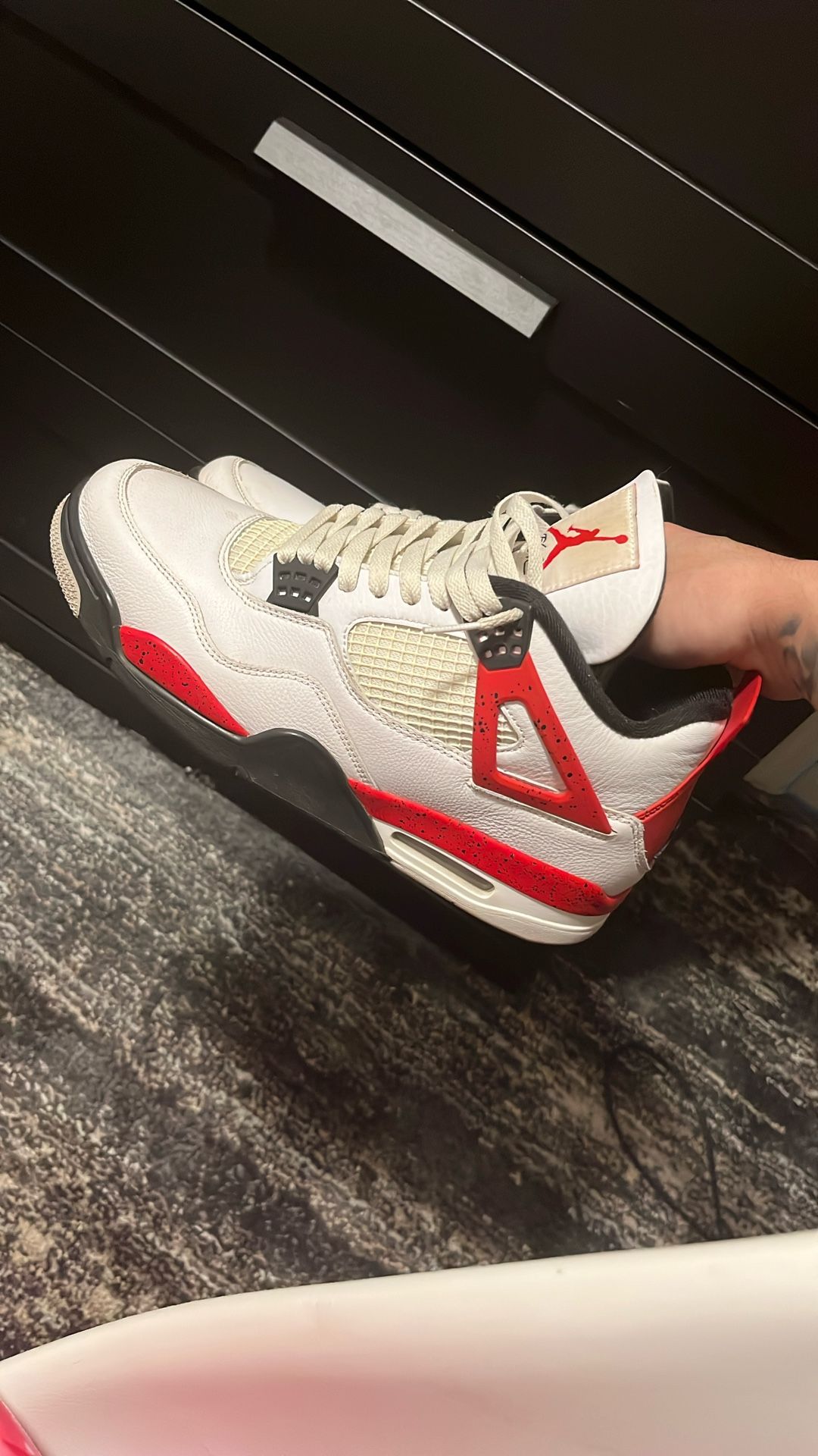 jordan 4 “red cement”