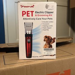 Pet Electric Clipper & Grooming Kit