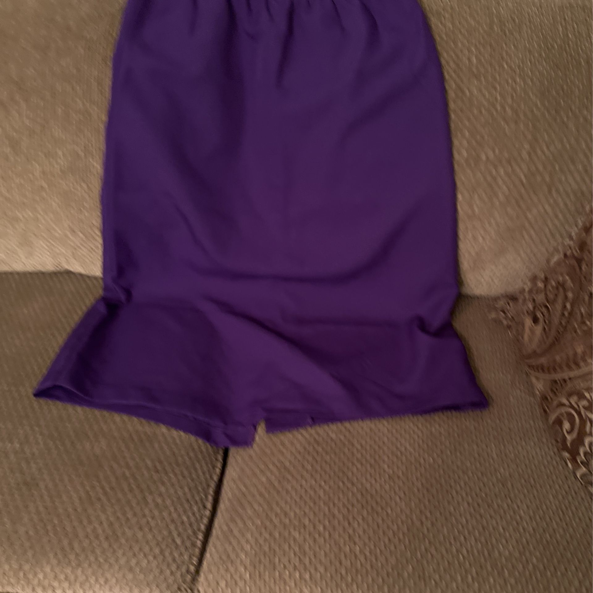 Purple skirt