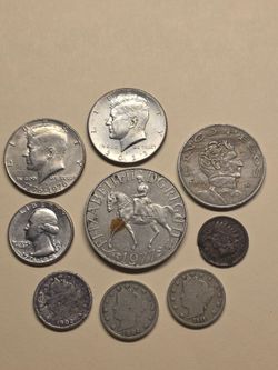 Vintage coin collection Kennedy V nickels Indian cents 1900s