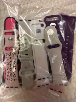 Silicone Apple Watch Bands Bundle