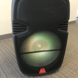 15 Inch Rechargeable Bluetooth Speaker/aux/fm/USB And SD Port/microphone For Karaoke/brand New!!