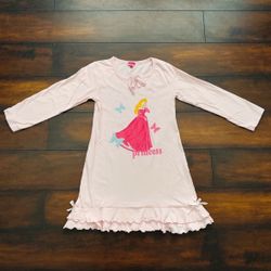 Baby Girl Clothes Little Girls Disney Princess Nightgown Night Shirt Pajama Size 6T-7T