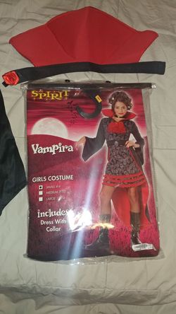 Vampira girls Halloween costume