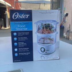 Double Tiered Food Steamer 