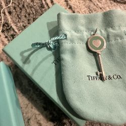 Tiffany & Co. Heart Key Pendant