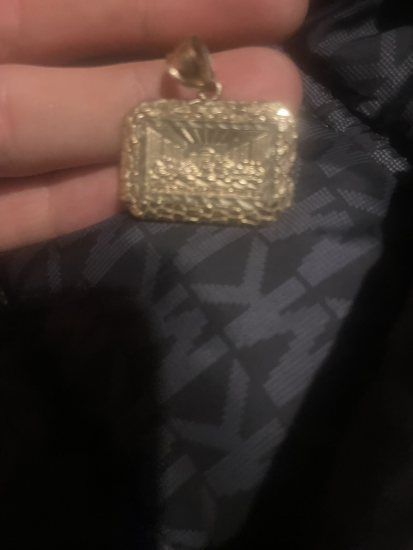 10k Gold Last Supper Pendant