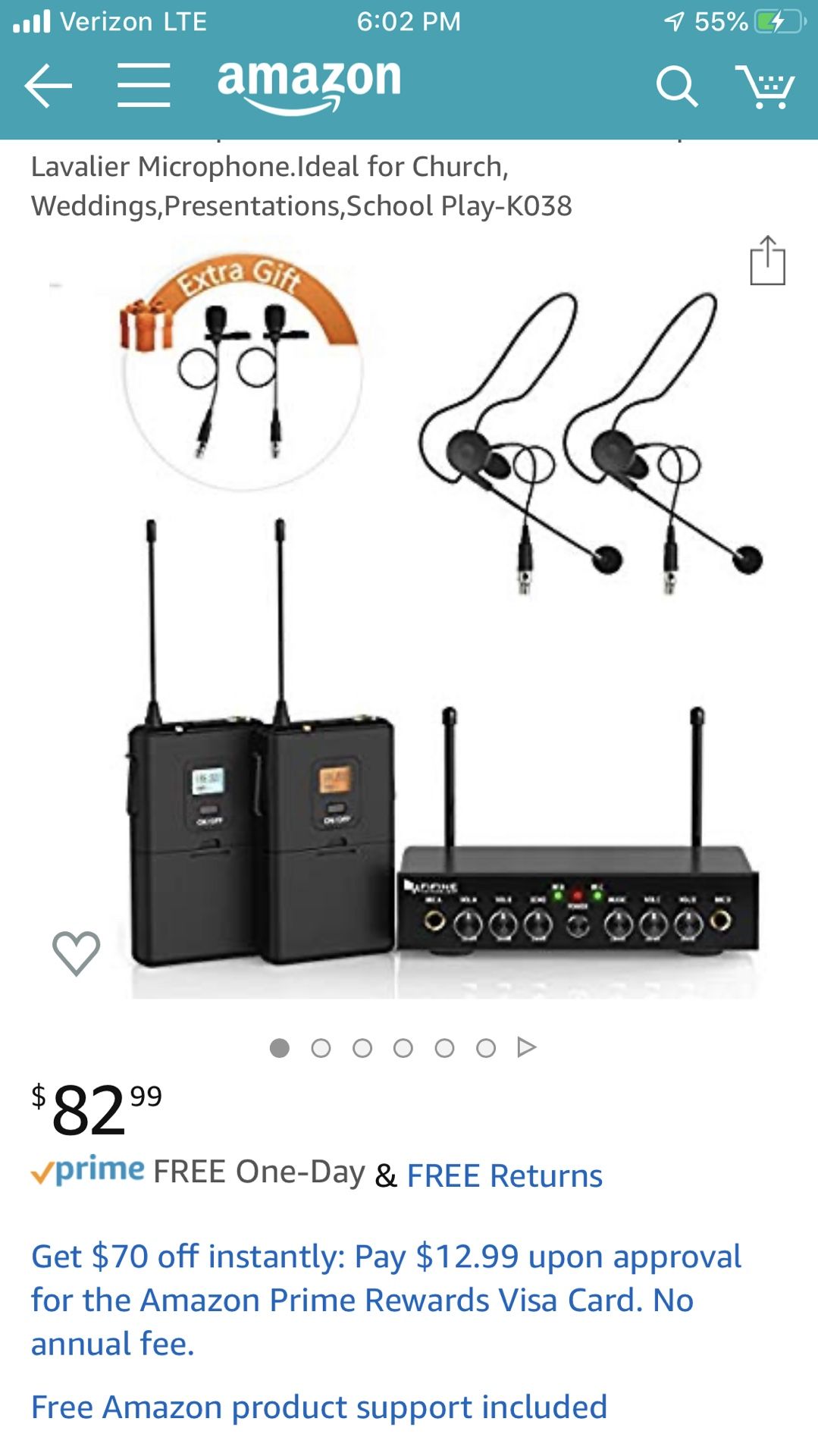 Lavaliet Wireless Microphone Fifine