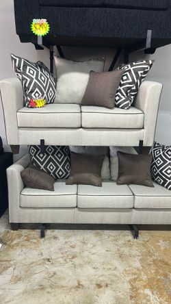 2pc Loveseat & Sofa