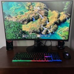 Gaming PC Setup – RTX 3070, Ryzen 5, 32GB RAM, Monitor & More