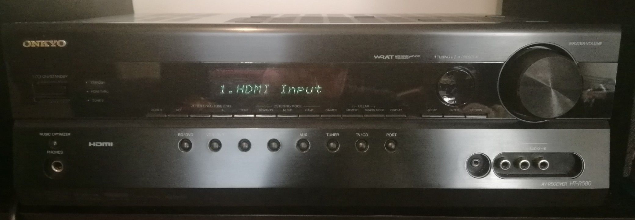 Onkyo HDMI AV Reciever Model HT-R580 7.1+ *quite clean*