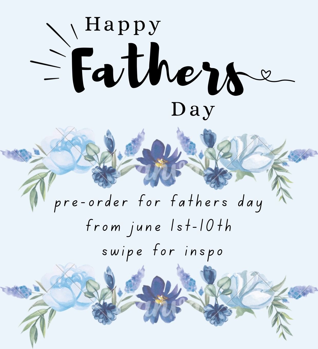 Fathers Day Flowers Message (contact info removed)