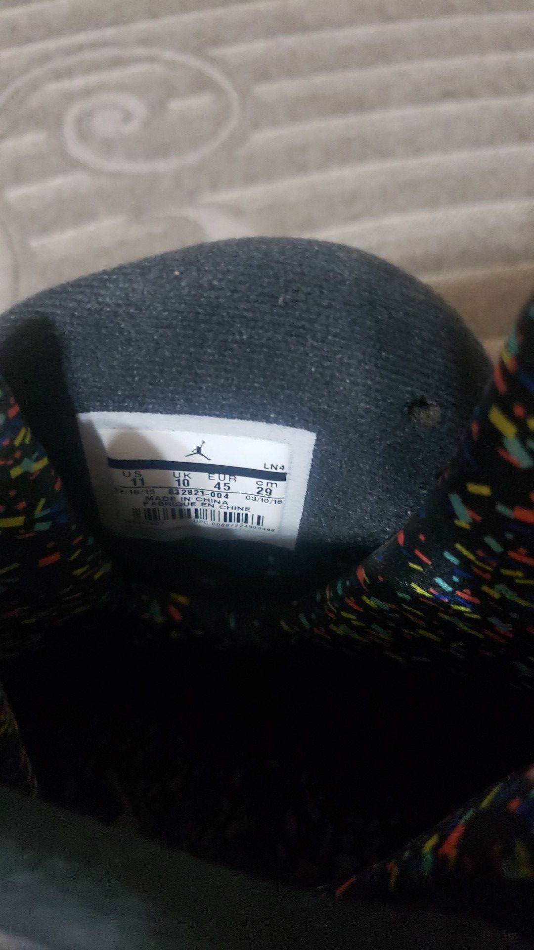 Jordan 8 champ pack confetti eights