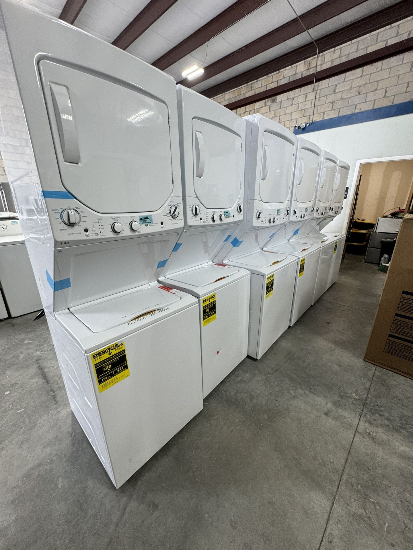 Laundry Center Tower Washer Dryer 