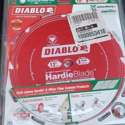 hardie blades 12"  diablo 