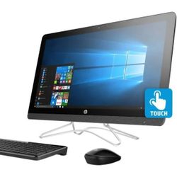 Like New HP 24" Touchscreen All In One PC Intel 9th Gen CPU 8GB RAM 1000GB HD Webcam 1080P LCD Wi-Fi & Bluetooth Wireless Windows 11