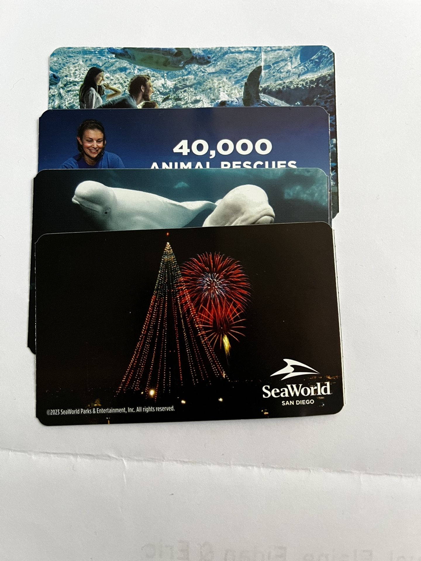 2- One Day admission to Sea World San Diego